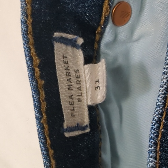Madewell Flea Market Flares - Button Fly Jeans 31 - Picture 12 of 15